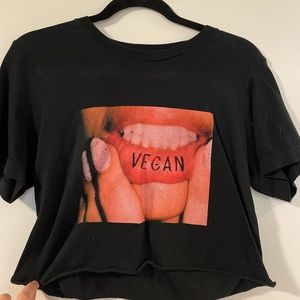 VEGAN crop top